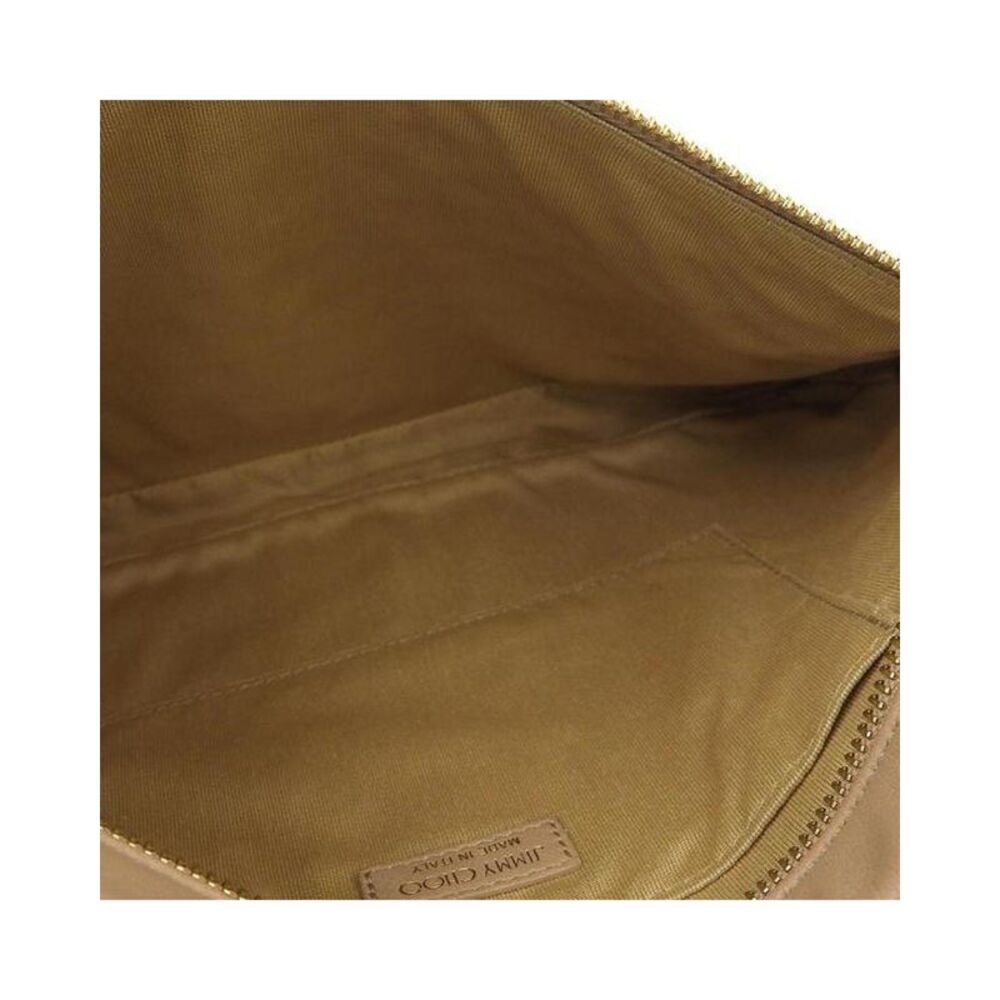 Pre Loved Jimmy Choo  Celeste Star Clutch Beige - Picture 5 of 6